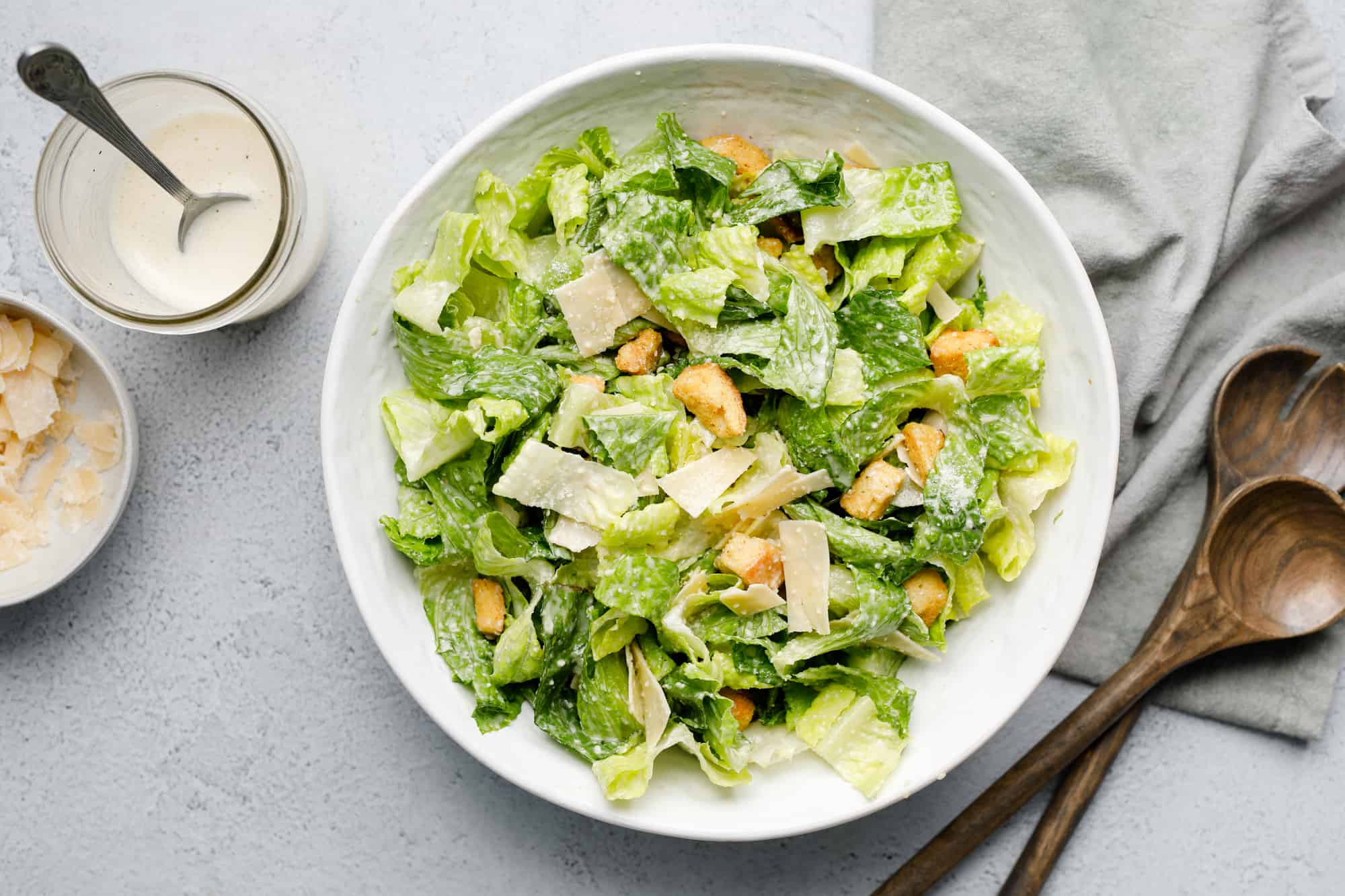 BEST Easy Caesar Salad Recipe | The Dinner Bell