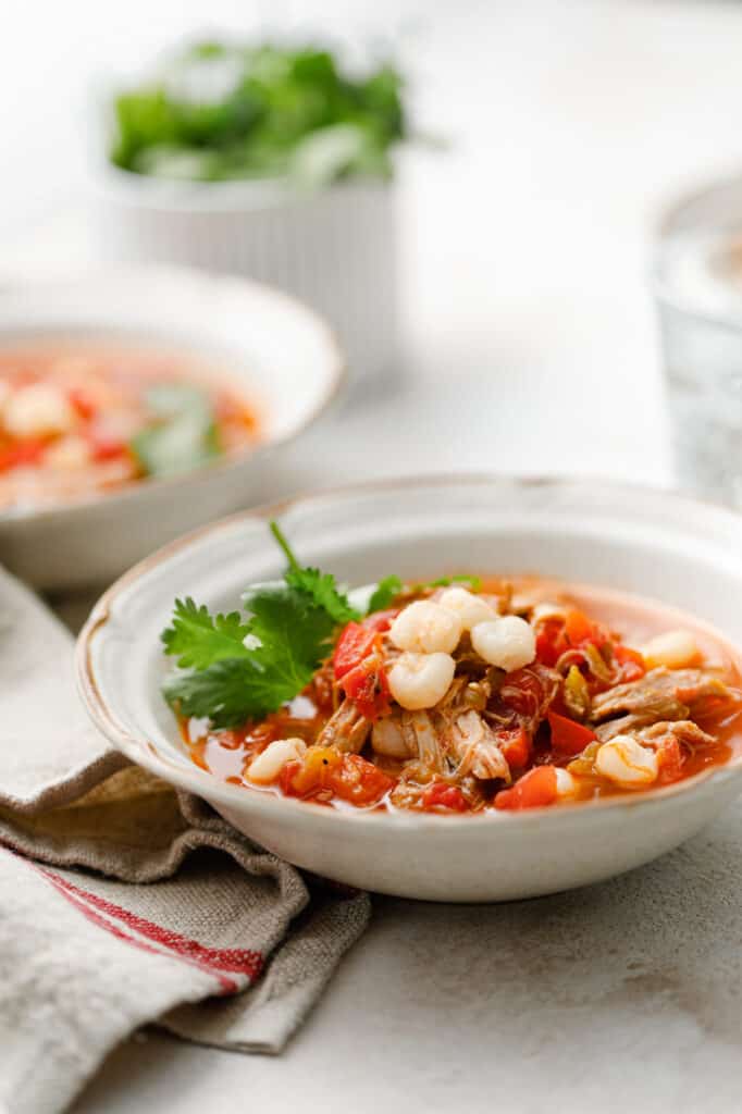 easy to make LEFTOVER PORK Posole | The Dinner Bell