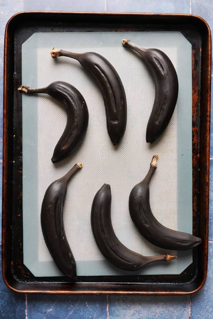 bananas baked for 20 minutes