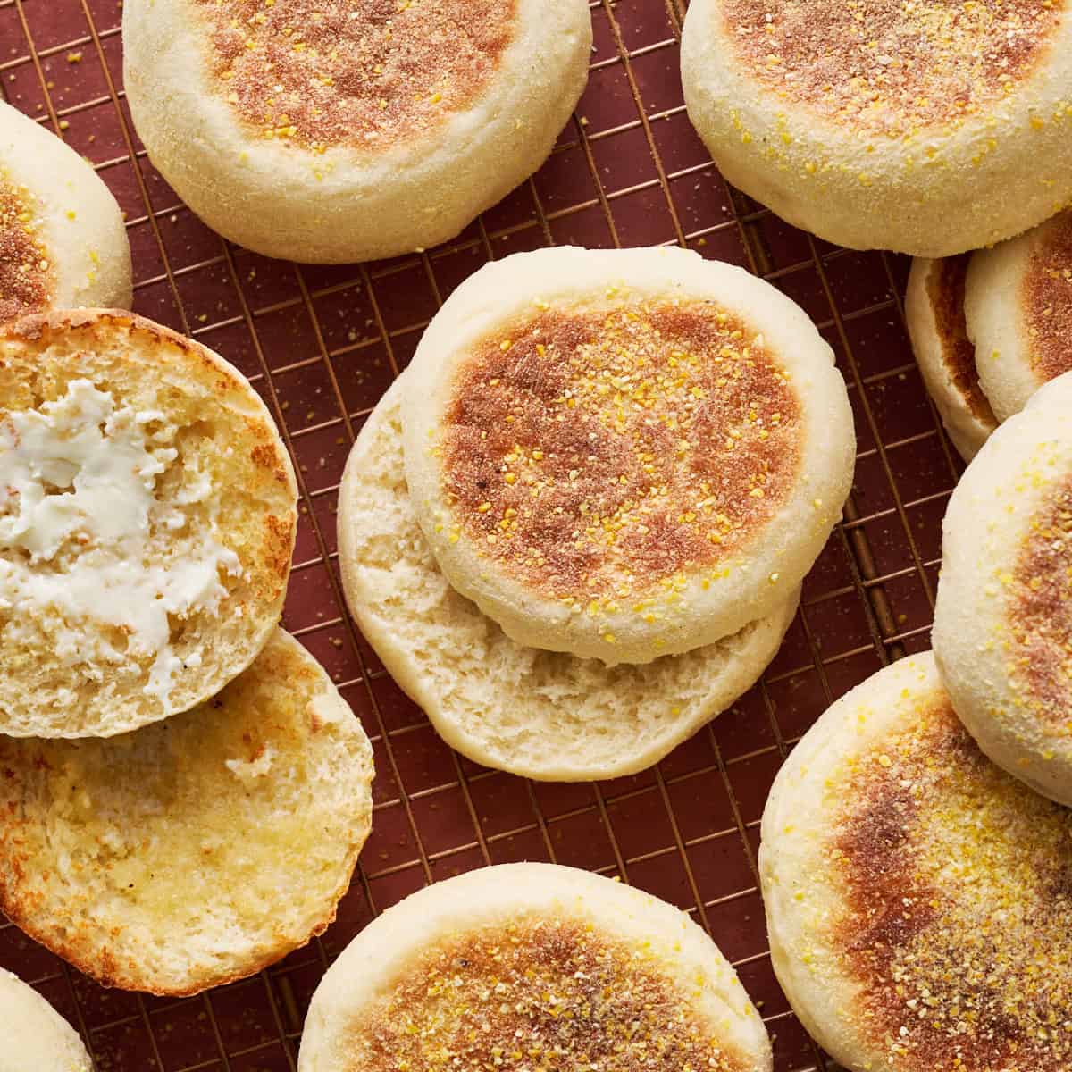 Sourdough Discard English Muffins