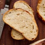 sliced sourdough bread