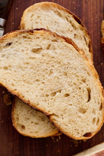 sliced sourdough bread