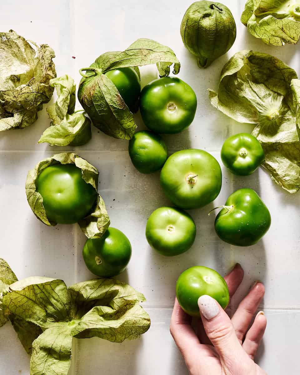 fresh tomatillos