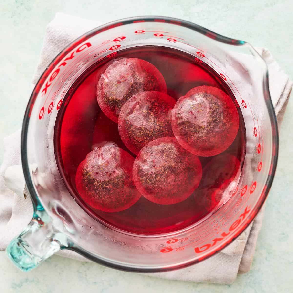tea and cloves steeping in hot water