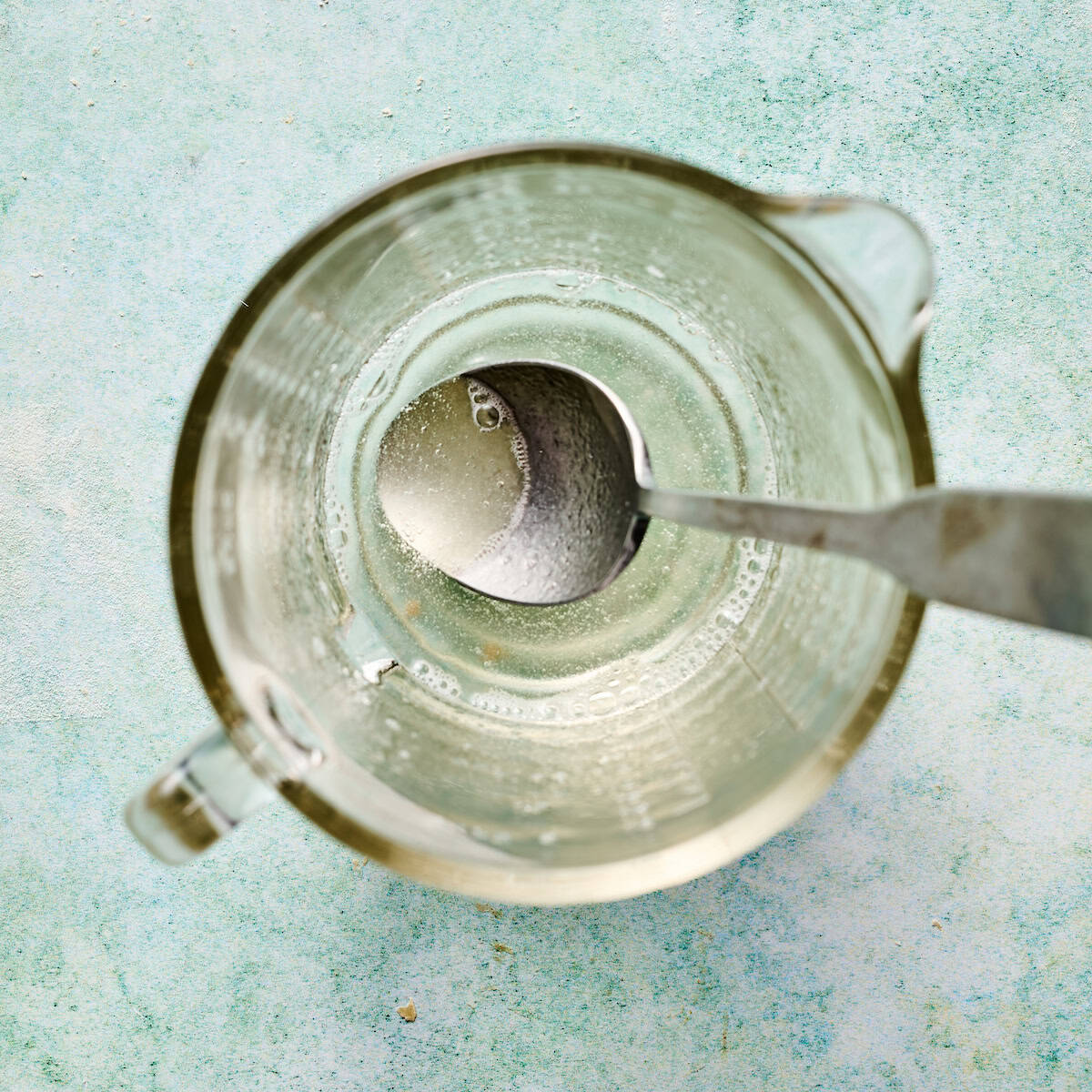 clear glaze after mixing